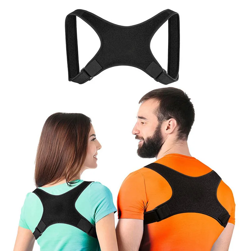 Корректирующий пояс для спины до ключиц коррекция бандаж поддерживающий и плеч