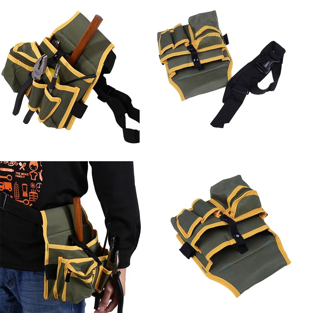 1 шт. полотняная Сумочка Velishy с несколькими карманами и ремнем|waist pack|canvas pouch bagbelt with