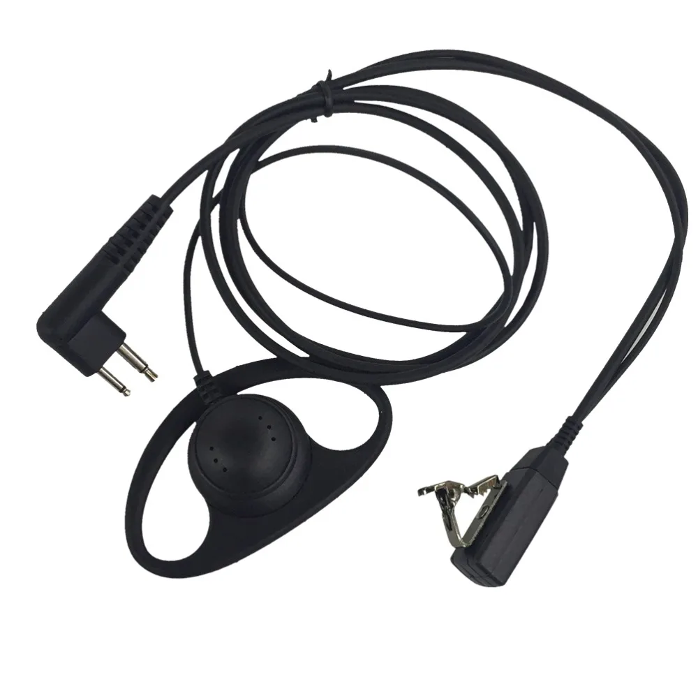20 шт. Walkie talkie 2 pin Ear Hook наушники earpiece для MOTOROLA for GP88S GP2000 HYT TC 500|walkie 2|walkie talkiehand radio |