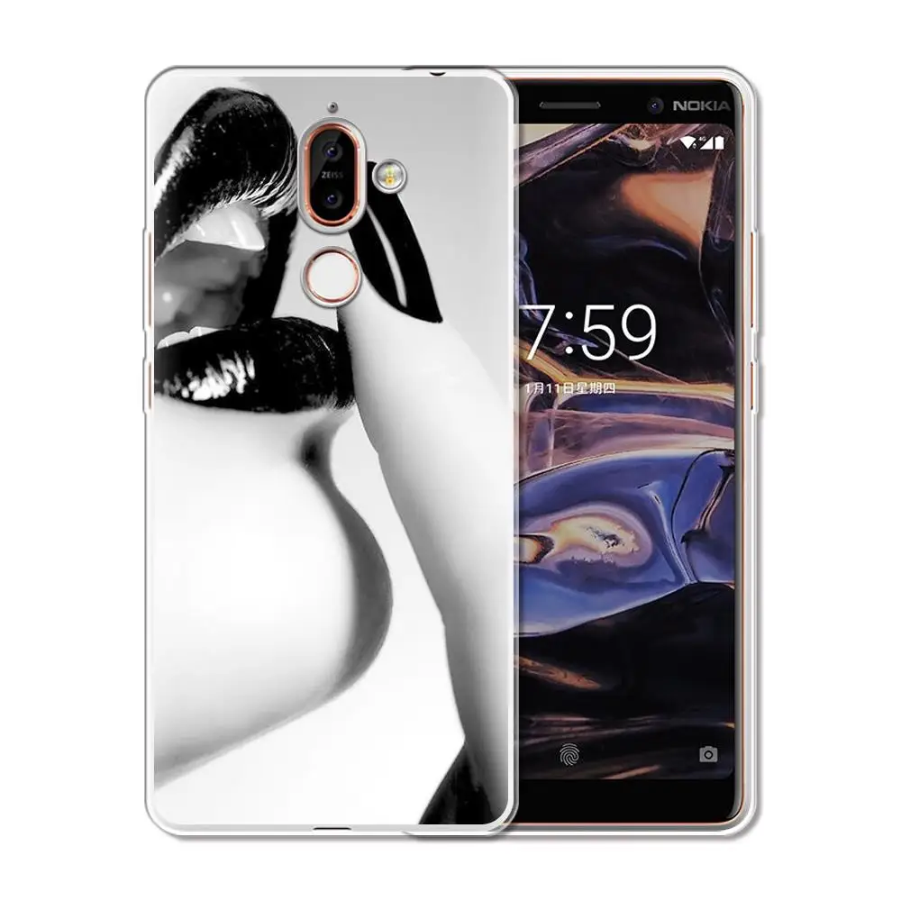 Fashion Printed Phone Case For Nokia 7.1 6.1 5.1 3.1 2.1 Plus Soft Silicone 8 7 6 5 3 2 1 Back Cover | Мобильные телефоны и