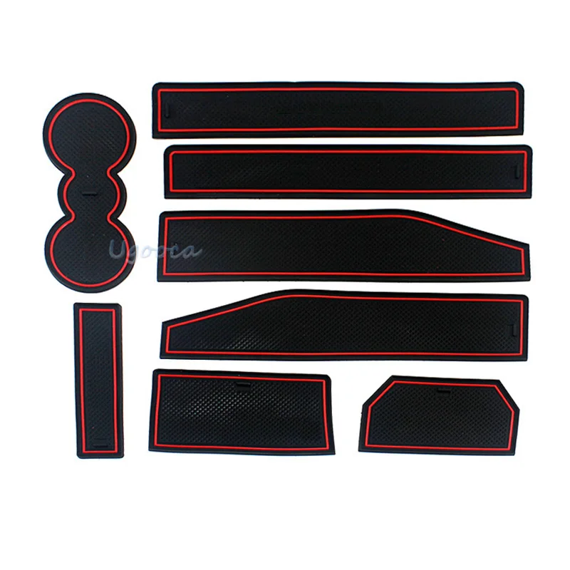 8 шт. Резиновые Нескользящие Коврики для подлокотника автомобиля Range Rover Evoque 2011-2015