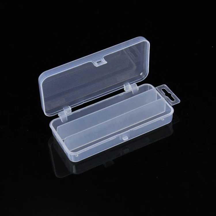 

OLOEY 13*6.3*2.4cm Plastic Fishing Tackle Box for Fishing Lures Transparent Hooks Spoons Fishing Tool Accessaries