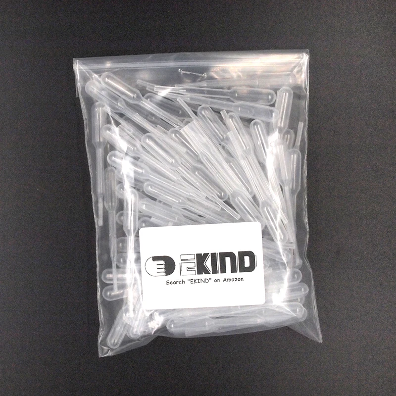 EKIND 50/100/200 шт./компл. 0 2 мл Торт Мороженое инъекции пипетка одноразовая соломка