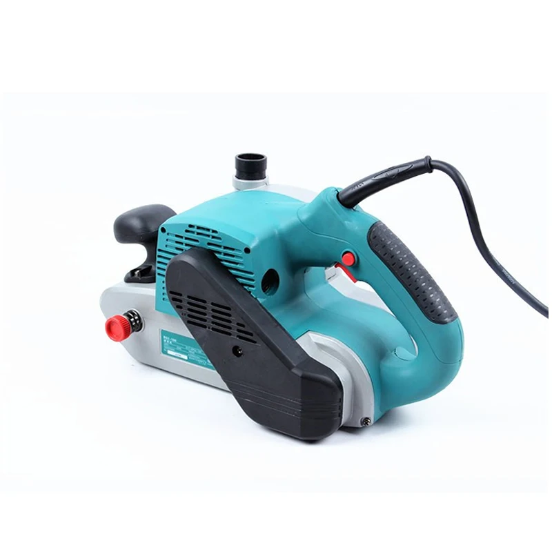 

Portable sand belt conveyor belt grinder Small woodworking polishing machine belt sander 100*610 1400W Q10110