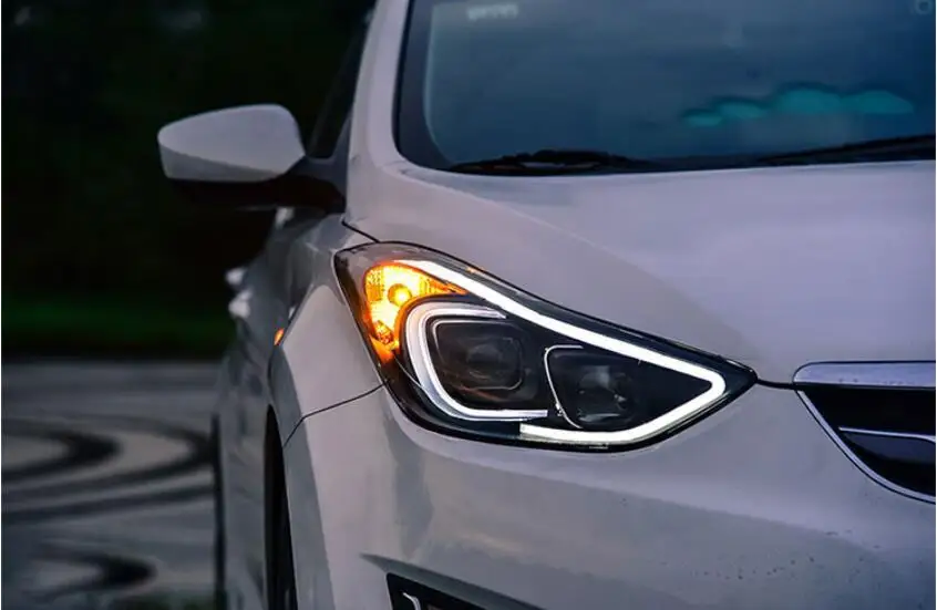 Фары для HUNDAI Elantra, 2011~ 2013/2013~, canbus hid xenon, Elantra дневной свет, sonata, rohans, santa fe, terracan, scoupe, lantra