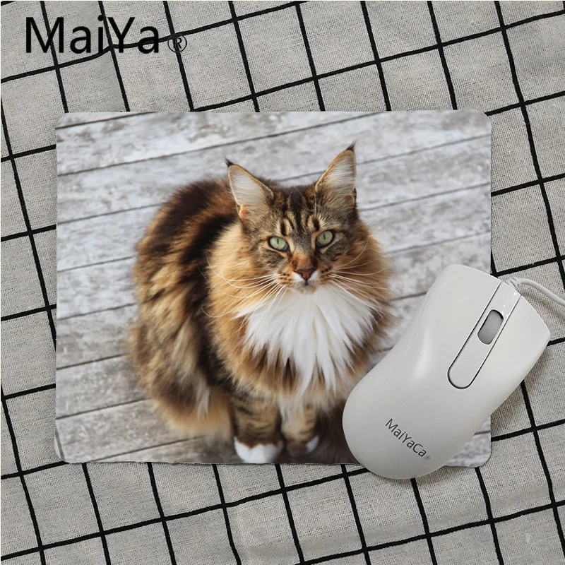 Maiya высокое качество Мэн енот кот под заказ игровой коврик для мыши ноутбука
