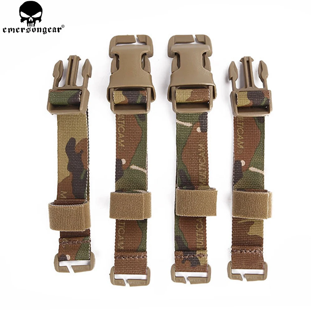Комплект адаптеров для жилета EMERSON нагрудный адаптер Molle Мультикам emersongear
