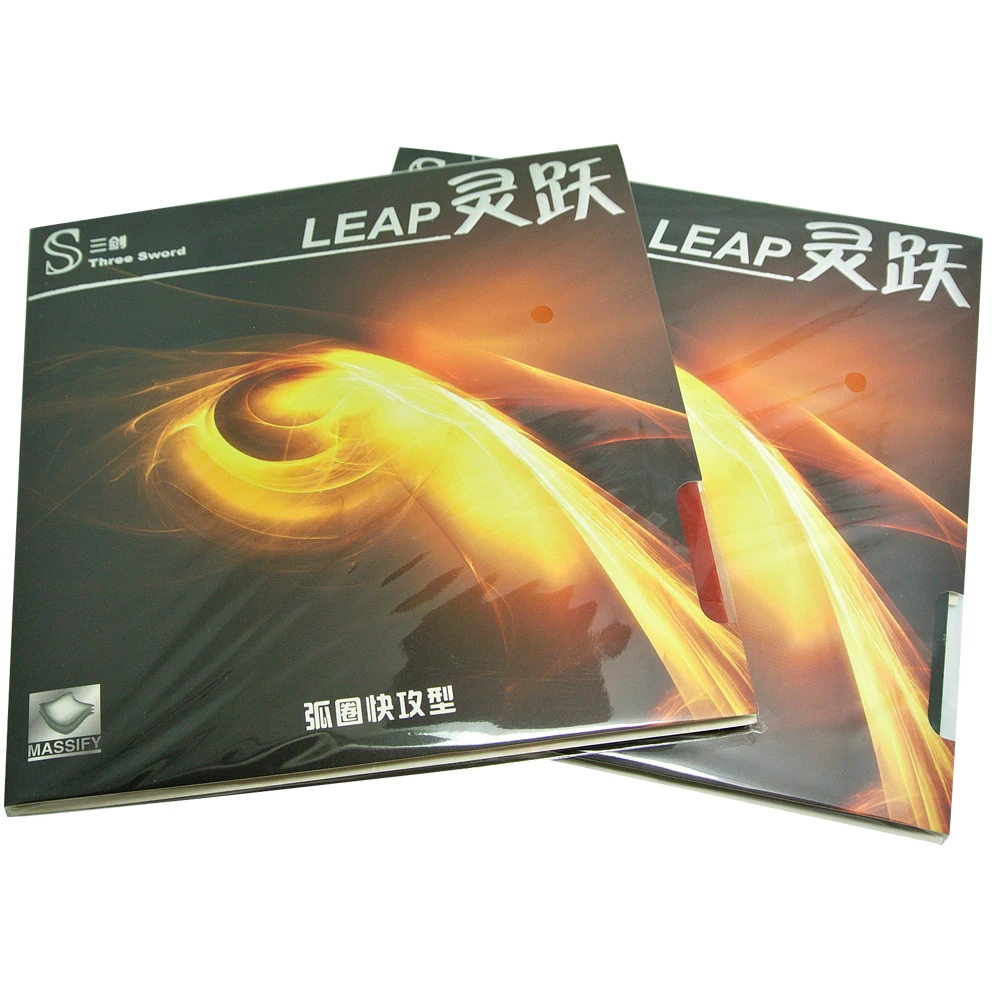 ITTF одобрено три меча скачок похожий на ураган 3 Настольный теннис Резина/пинг