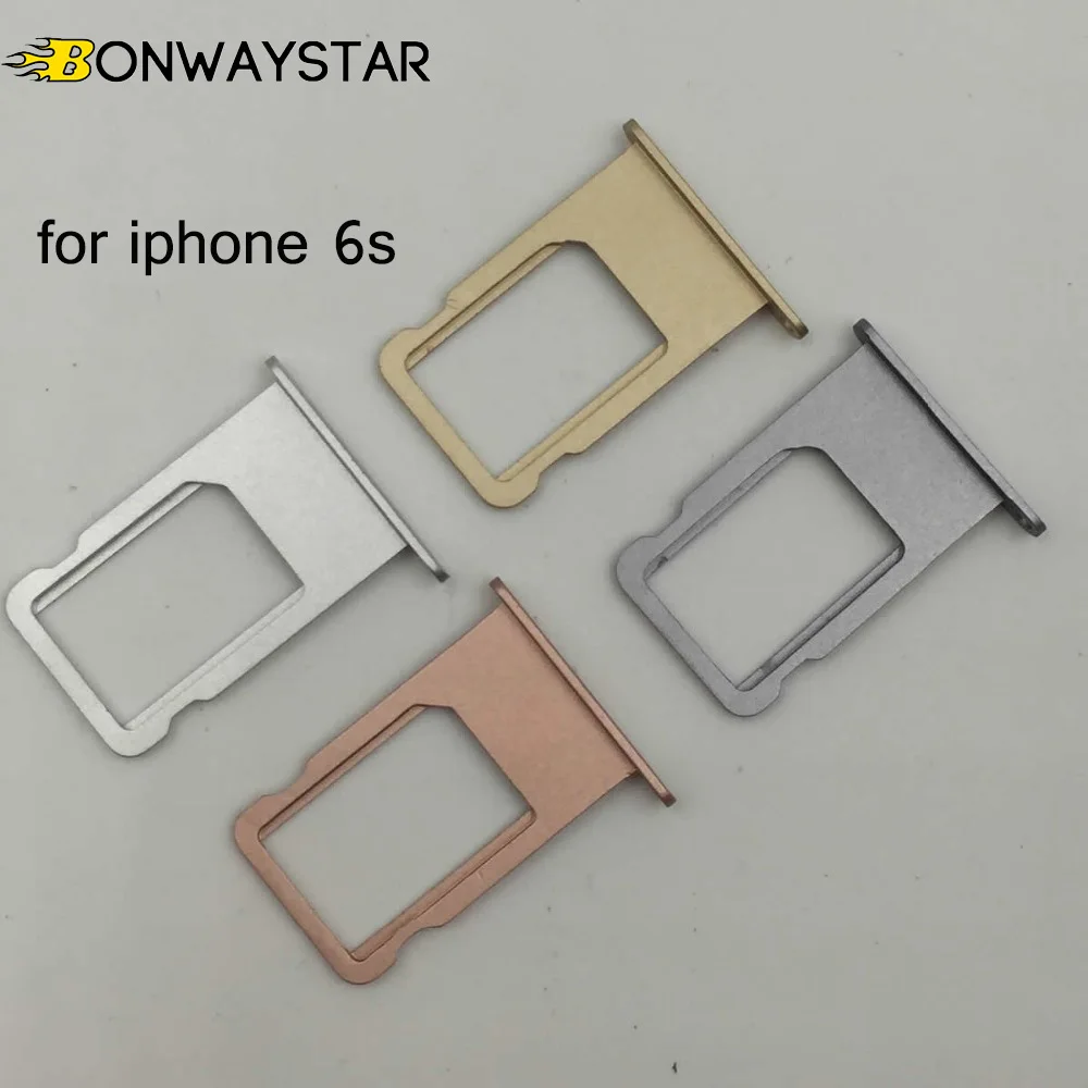 Bonwaystar микронано держатель sim карты лоток Слот для iPhone 6s сменная карта адаптер