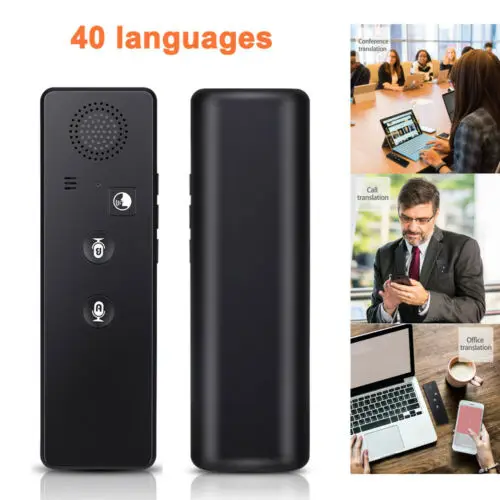 Bluetooth переводчик Интеллектуальный BT4.1 в режиме реального времени перевод языка