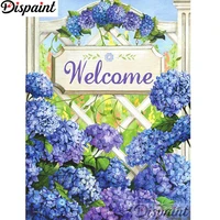 dispaint full squareround drill 5d diy diamond painting flower letter 3d embroidery cross stitch home decor gift a12813