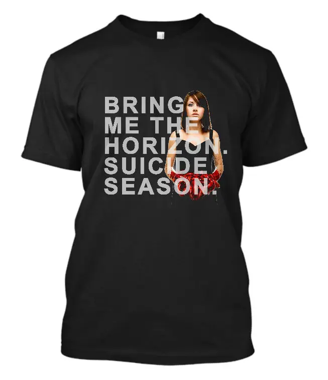 Новый Bring Me The Horizon металкорщики Для мужчин черный футболка Размеры S к 3XL высокое