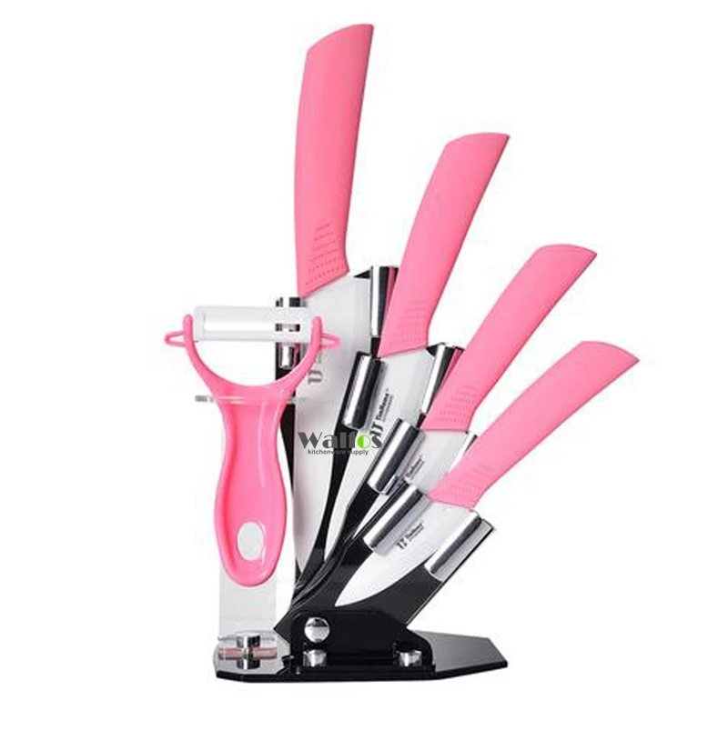 Набор кухонных ножей WALFOS керамический набор 3 4 5 6 дюймов Овощечистка подставка