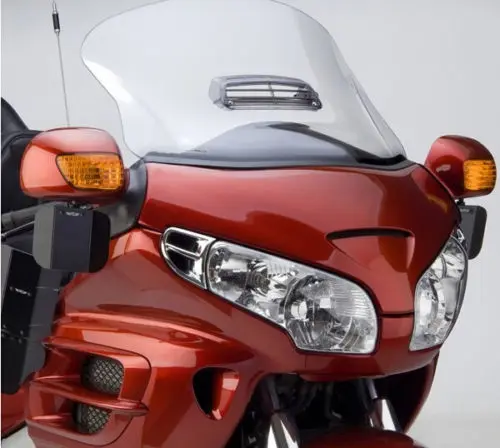 Ветровое стекло вентиляционное отверстие для Honda Goldwing 1800 GL1800 2001-2017 Smoke 2002 2003 2004 05 06