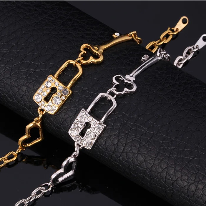 Браслет-цепочка и звено для женщин со стразами | Украшения аксессуары