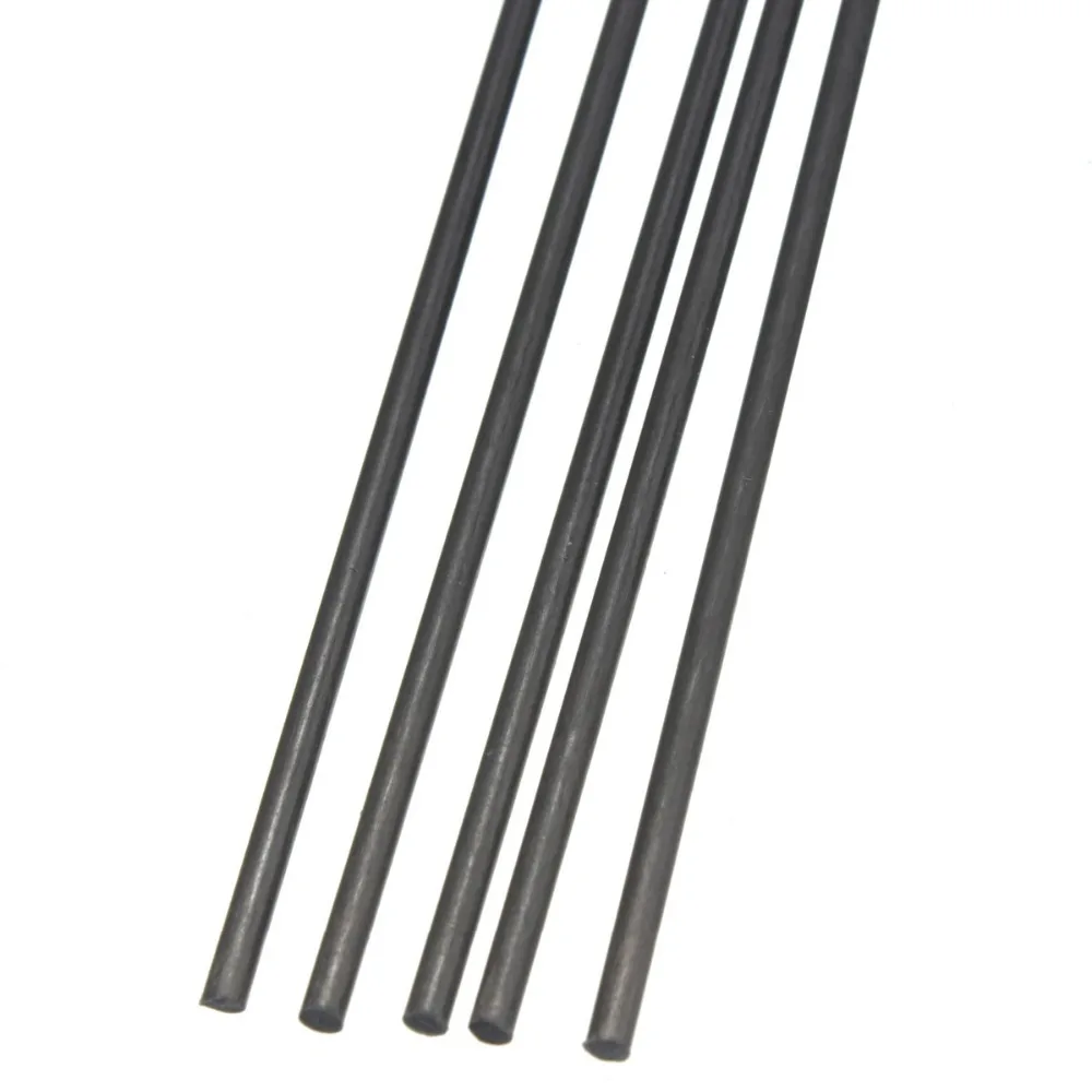 Diameter 3mm 3.5mm X Length 500mm Round Carbon Fiber Bar Rod Tool For RC Airplane Matte Pole | Игрушки и хобби