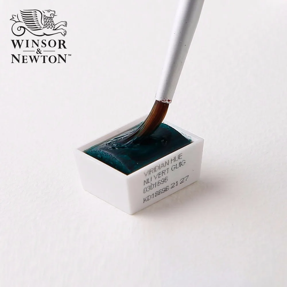 Winsor & Newton Cotman водяная краска 40 цветов однотонная половинная сковорода 003 327|half