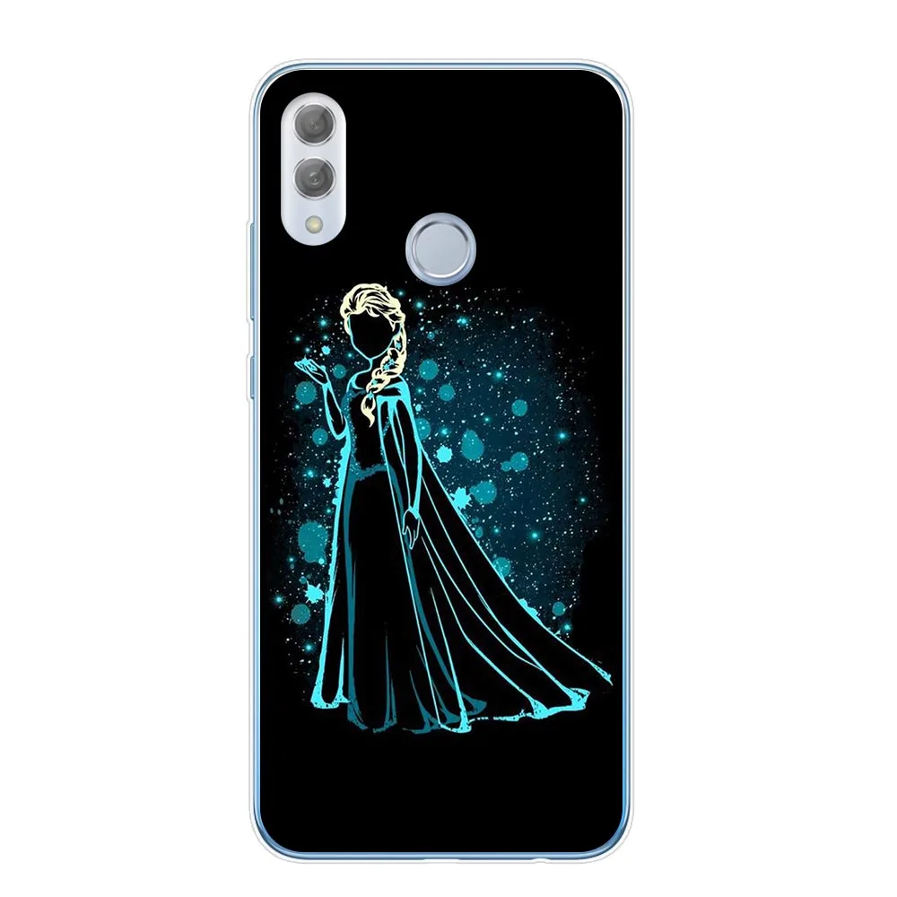 Белоснежка Алиса Русалочка Ститч Бэмби чехол для huawei Honor 9 10 20 Lite Pro 10i 8X 8C 6X 7X Мягкий ТПУ чехол для телефона