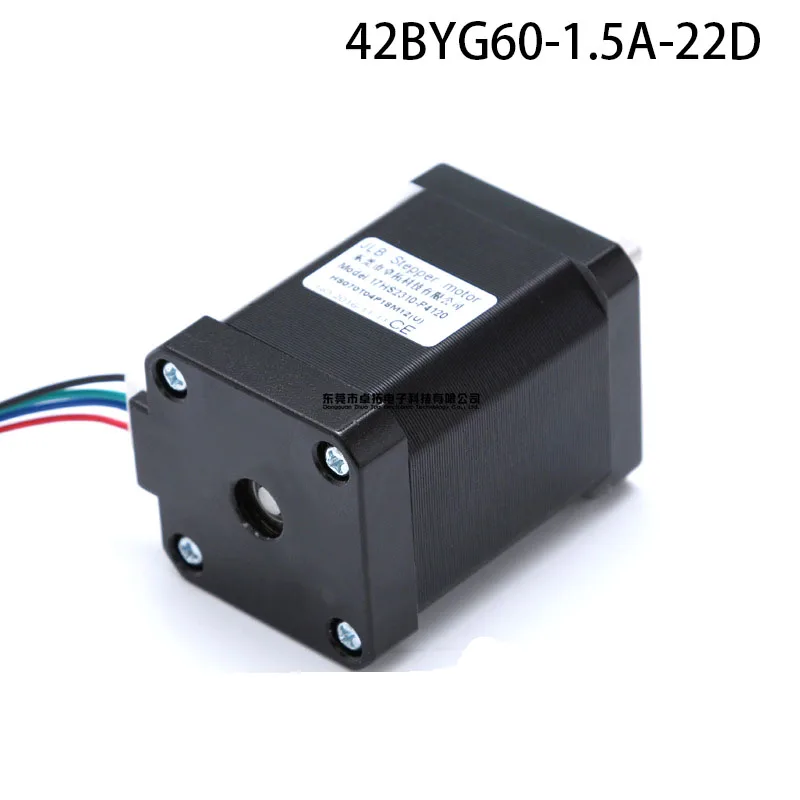 42 гибридный шаговый двигатель 42BYG60 1.5A 22D 0.8нм 1 8 градусов 12 В для гравировального