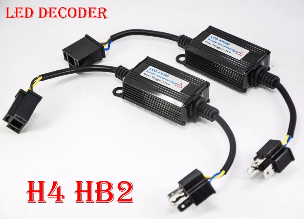 2 шт. декодер для СВЕТОДИОДНЫХ Фар H4 HB2 9003|decoder led|decoder canbusdecoder car |