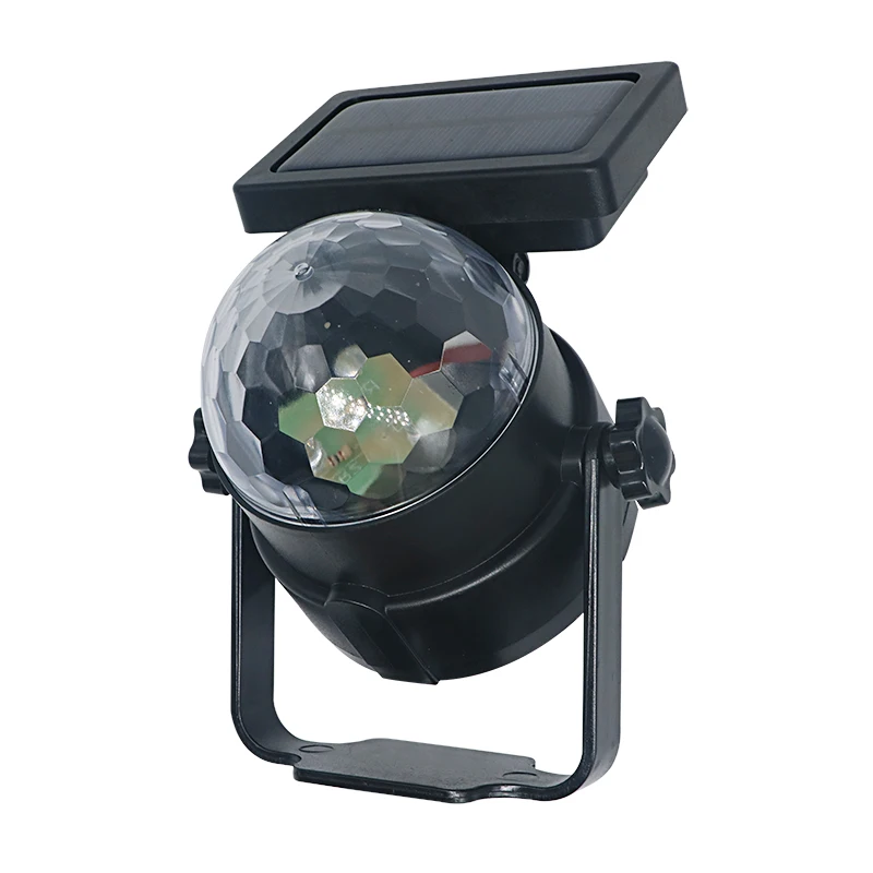 구매 SZYOUMY LED 무대 조명 컬러 크리스탈 볼 조명, 정원 조명 및 접지 막대 태양 4V 파티 정원 파티 장식 램프