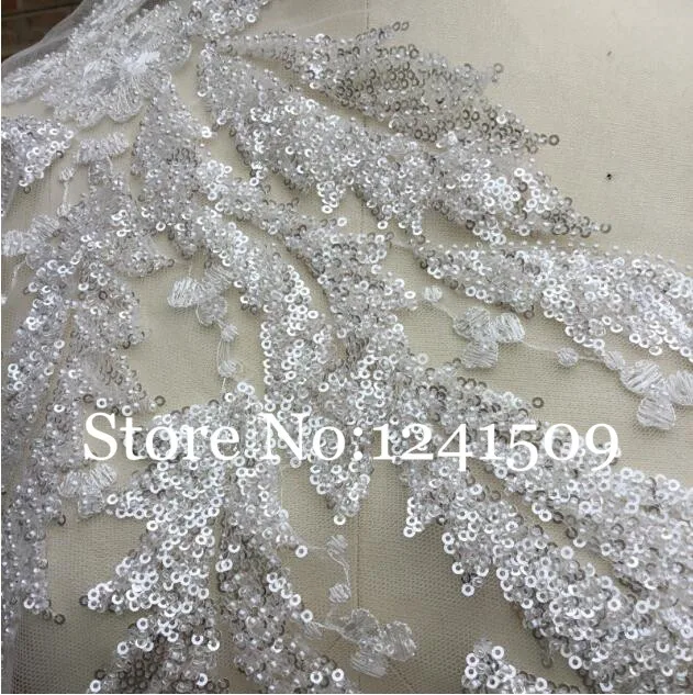 Dancing Dress 6 kinds of color bead embroidery modeling flower lace DIY stage clothing auxiliary Size About 50cm*34cm | Дом и сад