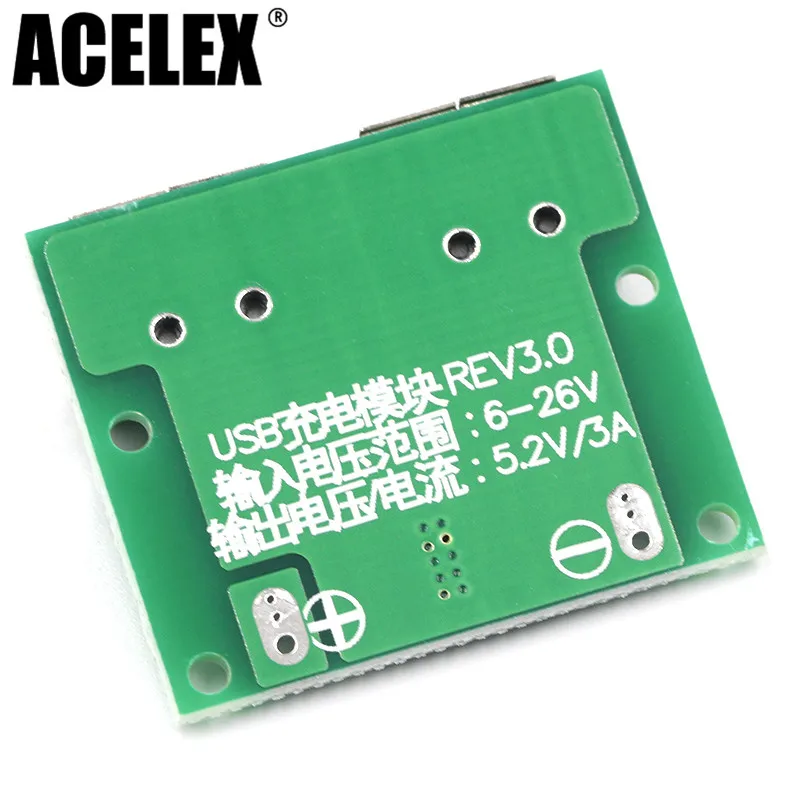 10 шт. 12V24Vto5V DC-DC понижающее зарядное устройство Модуль питания Двойной выход USB