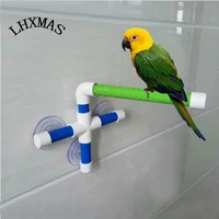 pet parrot bath shower standing platform bird standing folding shower perch parakeet bird toy d252