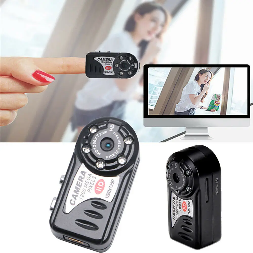 4GB карта + 1080P Мини Камера видеоняня для домашних животных камера