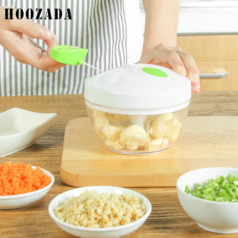 Мультифункциональный блендер HOOZADA измельчитель ручная кухонная утварь