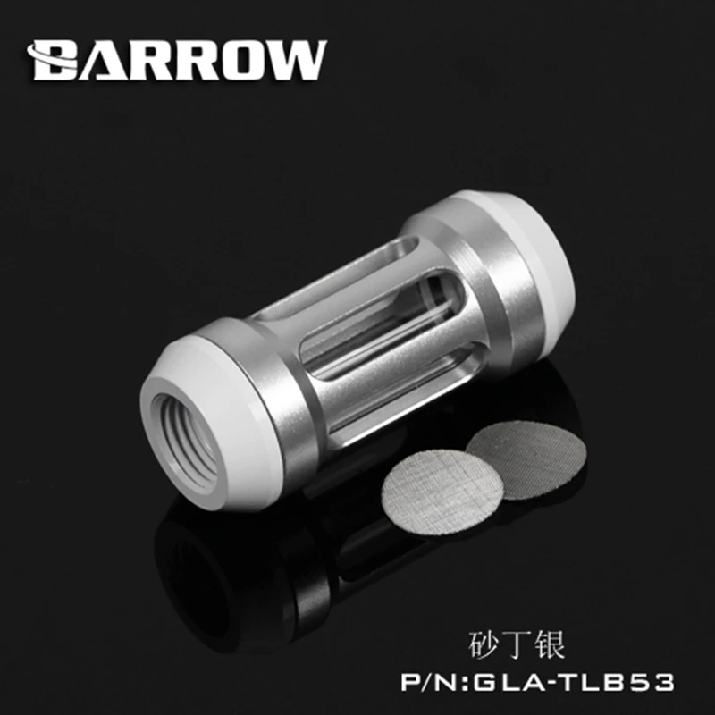 Белая система водяного охлаждения Barrow G1/4 &quot выделенный двойной спиральный