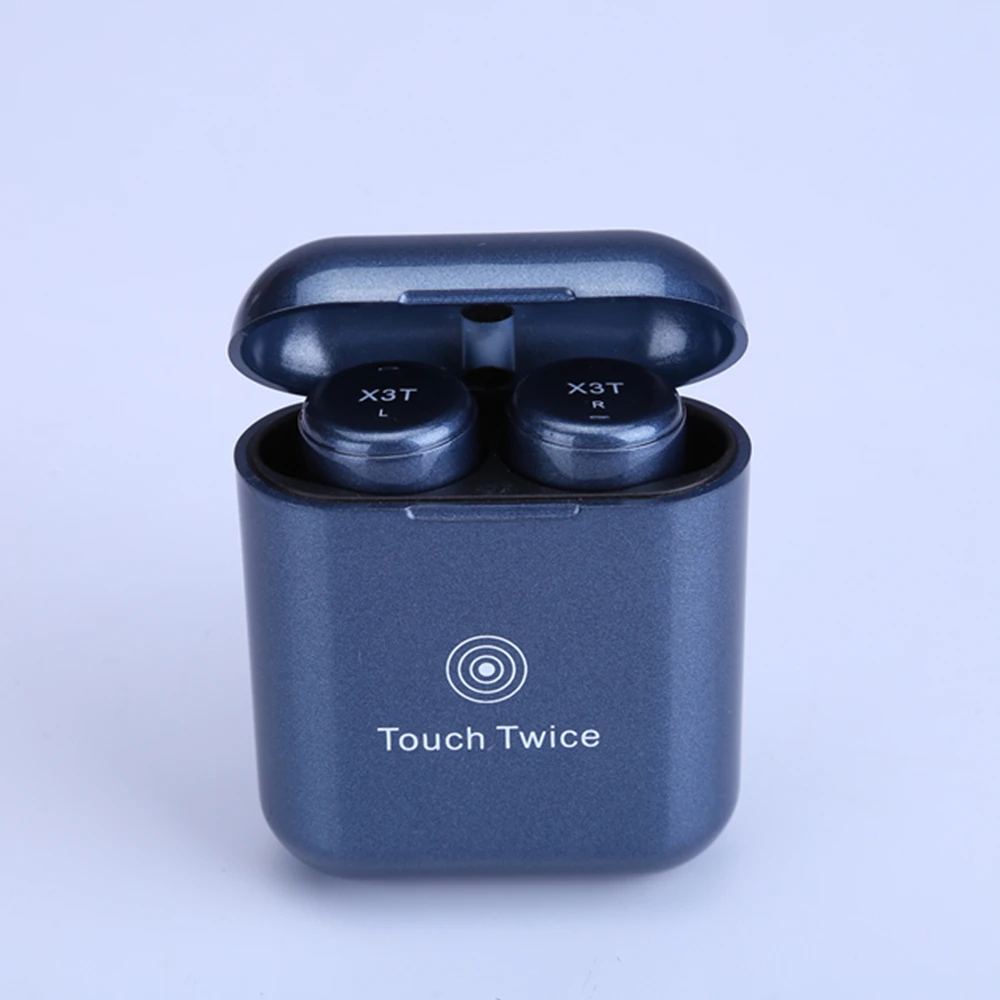 Наушники X3T TWS Беспроводная Bluetooth 4 2 гарнитура наушники wtih зарядное устройство