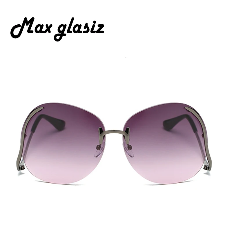 Новые негабаритные модные брендовые дизайнерские солнцезащитные очки женские