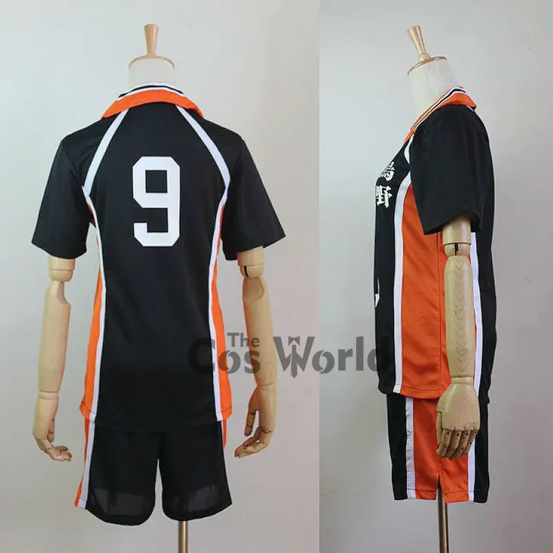 Haikyuu Karasuno Kageyama Tobio No.9 школьная форма футболка Топы Брюки Спортивная одежда Джерси