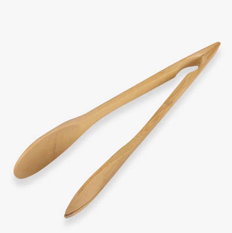 Тост Приготовления Щипцы Бамбука Кухня Использовать Хлеб Пищевой Тепла Посуда