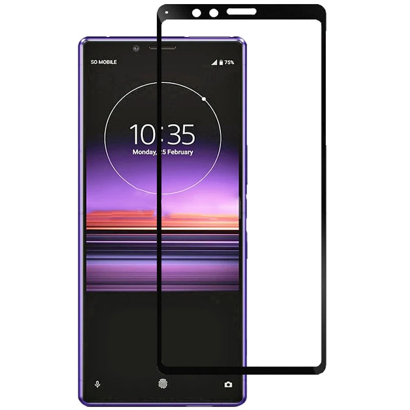 Для Sony Xperia 1 закаленное стекло полное покрытие защита экрана для Xperia1 sonny X peria1
