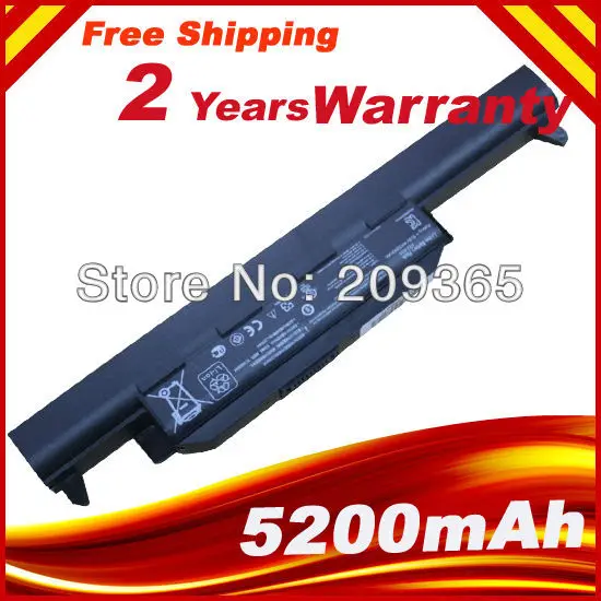 Аккумулятор для ноутбука 4400 мАч R700VM R700VD Asus X55U X55C X55A X55V X55VD X75A X75V X75VD X45VD X45V X45U X45C X45A