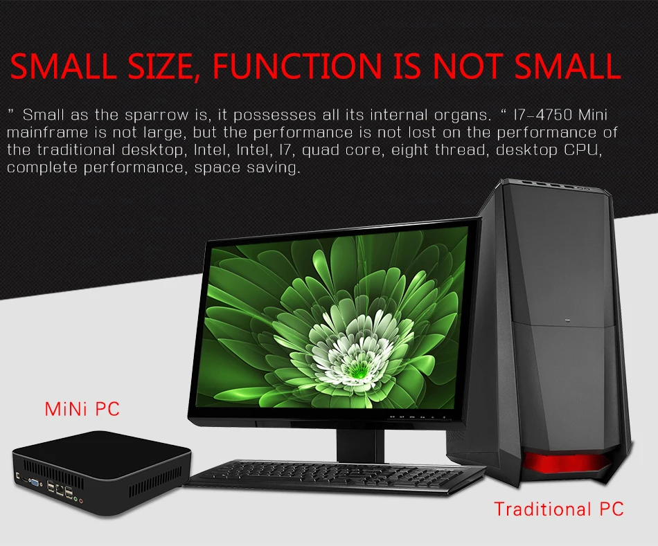 MSECORE I7 4700HQ GTX750TI 4G специальный игровой Мини ПК Windows 10 intel настольный компьютер игровой ПК неттоп linux wifi Bluetooth 4,0