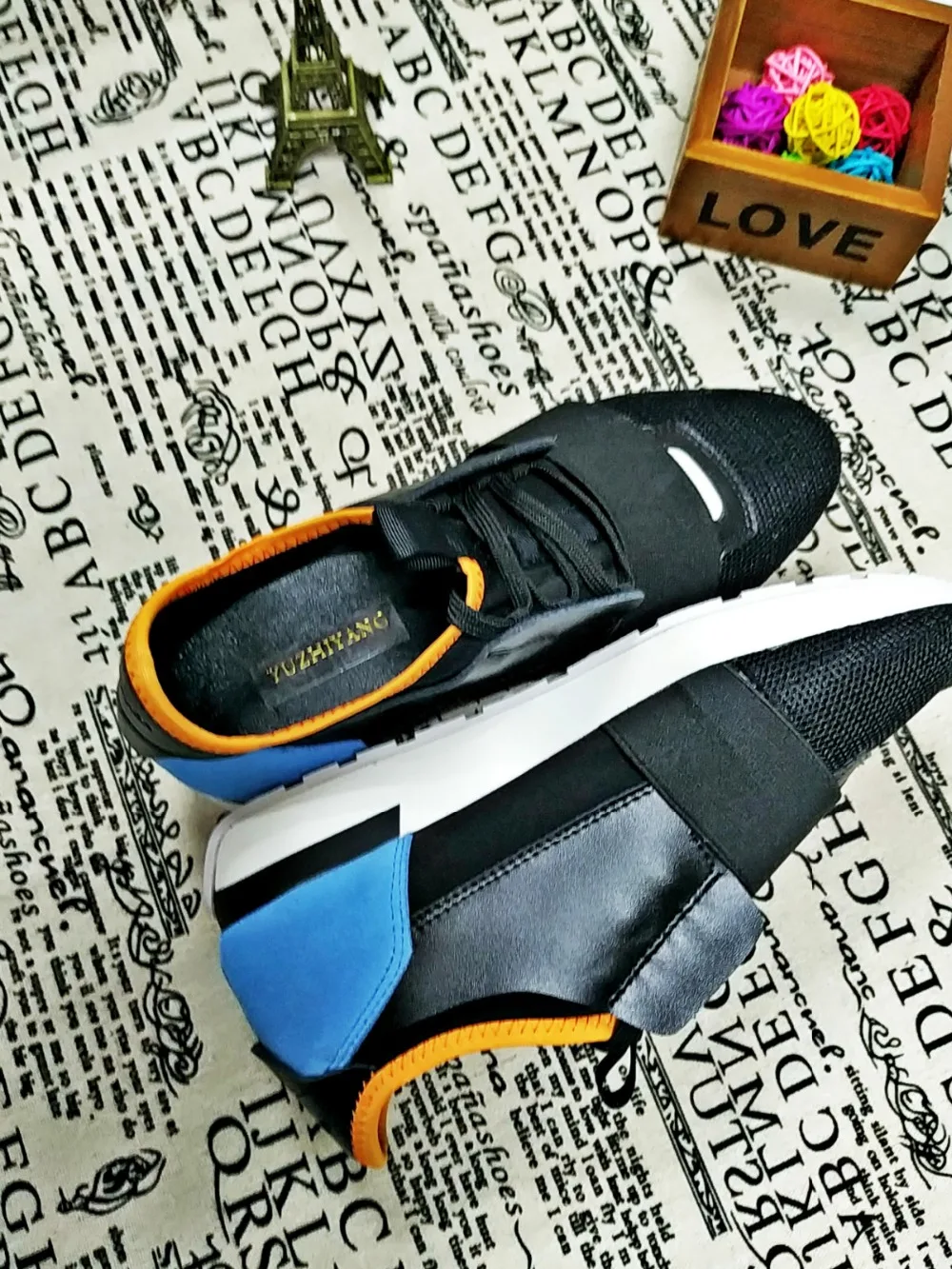 2018 Hot Latest Design Patchwork Men Casual shoes size 35-46 lover Fashion Walking Shoes Flat leisure Loafers | Обувь