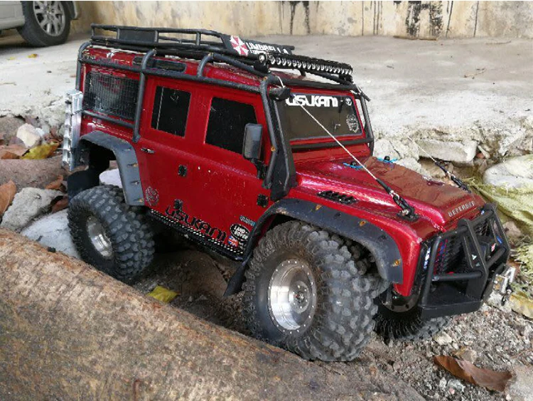 4 шт. D1RC 2,2 дюймов CNC Beadlock алюминиевый сплав гусеничный обод колеса для Traxxas TRX-4 TRX4 RC4WD D90 D110 TF2 осевой SCX10 90046