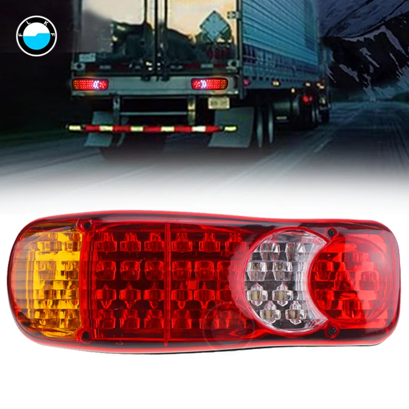 2 шт. водонепроницаемый автомобильный 8 19 20 30 46 72LED задний светильник пара Лодочный Прицеп 12 В/24 В задние части для прицепа грузовика автомобильный светильник i