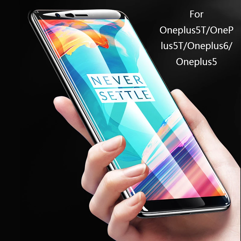 Защитная пленка для экрана для Oneplus 6 6 T, Гидрогелевая 3D пленка, мягкая, полное покрытие, Oneplus 5 5 t, Oneplus 3, не закаленное стекло