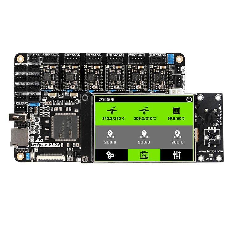 Материнская плата LERDGE 3d принтера ARM 32Bit control ler для 3D системная управления комплект