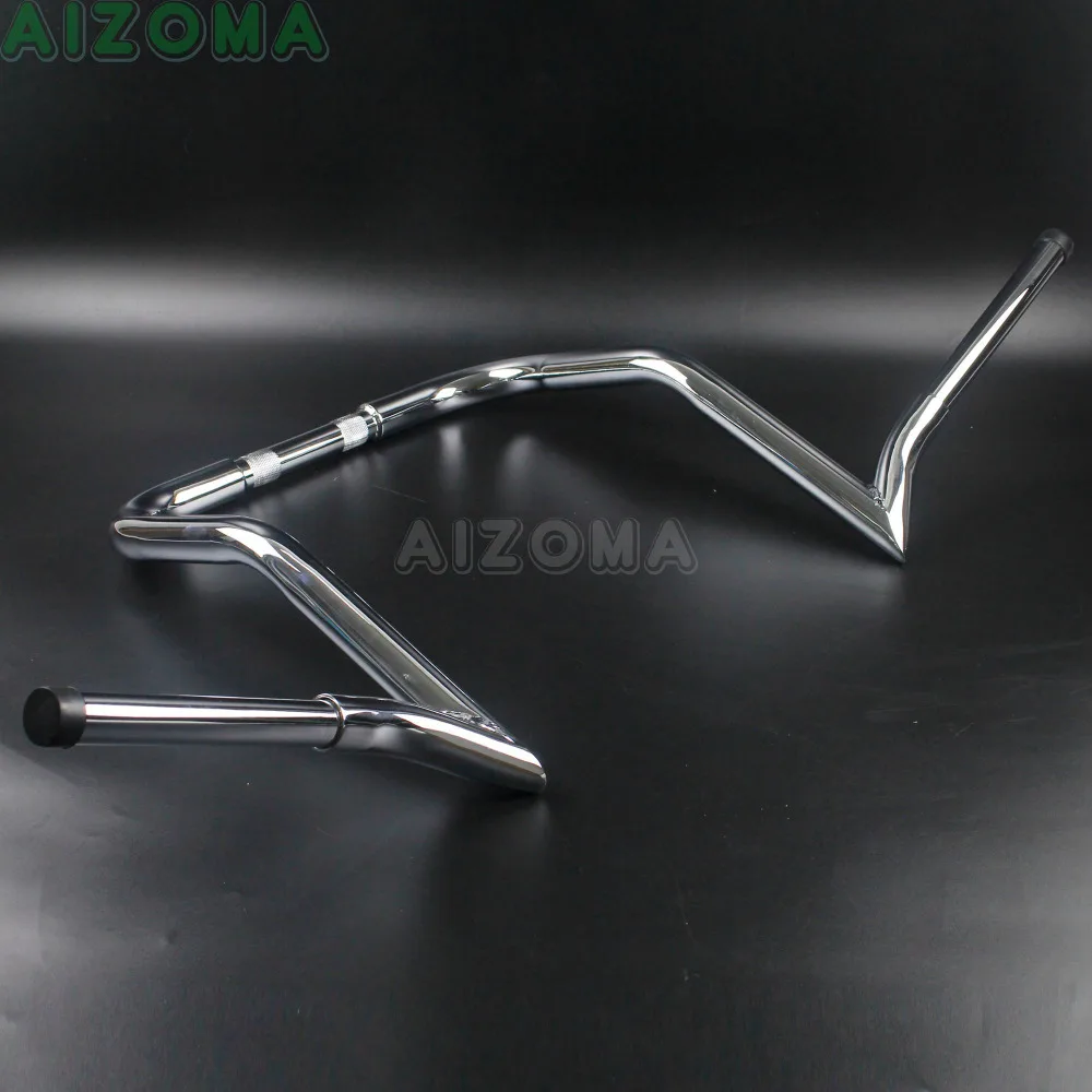 12 ''14'' 16 ''Rise Batwing обтекатель Ape руль 1 1/4" Обезьяна Баггер бар для Harley Softail Touring Road Electra Street Glide