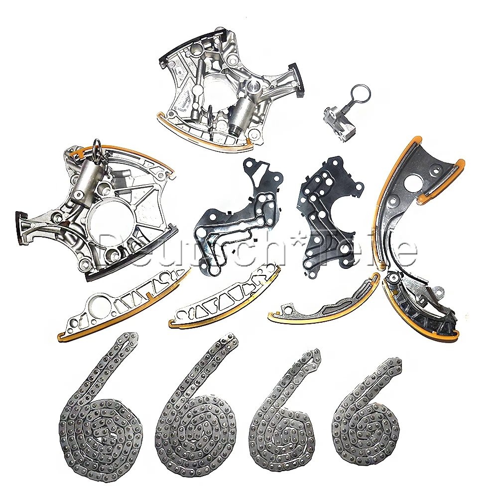 AP01 комплект зубчатой цепи для Audi A4 A6 A8 2 4l 3 2l FSI V6 BDW AUK BKH BPK 06E109218H 06E109217H 06E109229A 079109229L| |