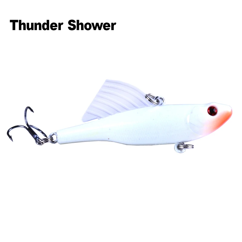 ThunderShower 1 шт. 65 мм 17 г жесткая рыболовная приманка для подледной рыбалки ВИБ со