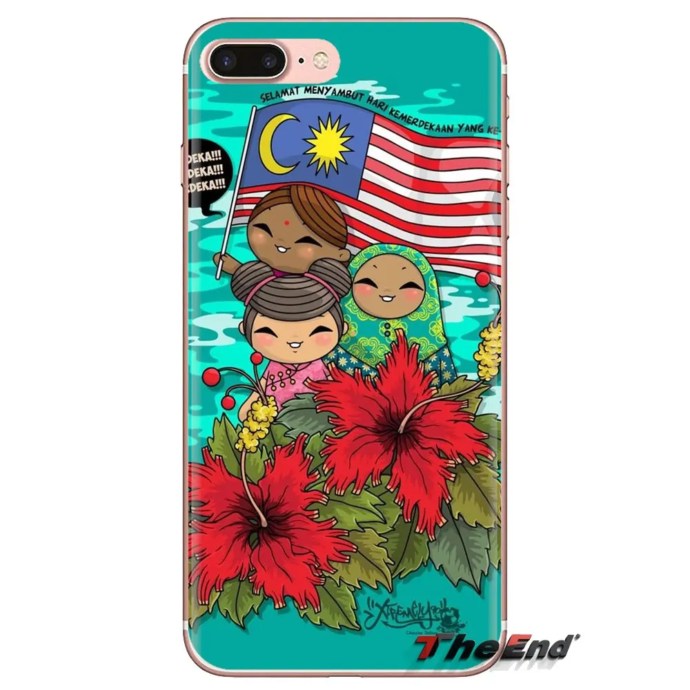 Transparent Soft Cases Covers Malaysia Cartoon For Samsung Galaxy S3 S4 S5 Mini S6 S7 Edge S8 S9 S10 Plus Note 3 4 5 8 9 |