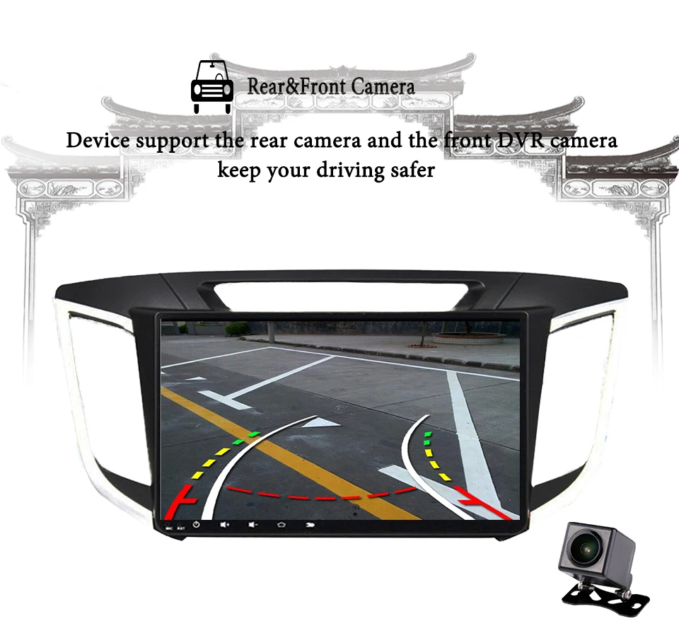 Для Hyundai IX25 Creta 2014 2016 2018 Автомобильный gps навигационный монитор система Аудио