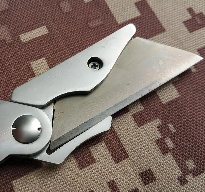 

High carbon steel multi-function outdoor EDC tools, practical paper knife, wallet knife high hardness sharp knife field knife