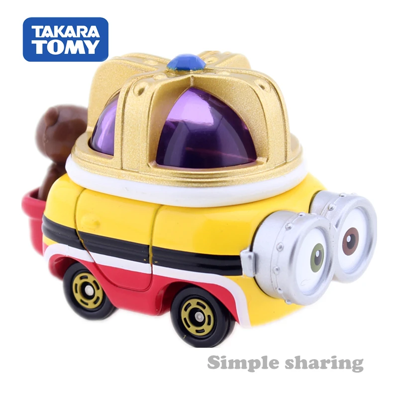 Takara tomy Dream Tomica Minion Фильм аниме фигурка король Боб MMC 02 Горячая поп детская игрушка